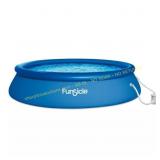 10x2.5ft Round Inflatable Pool Set (?Complete?)