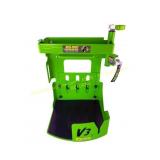 Green Leaf Blower Rack for Trailers