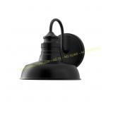Elmcroft 7.63" 1-Light Matte Black Sconce