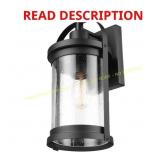 Xavier Matte Black 1-Light Sconce NO GLASS