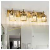 Orillia 28 in 4-Light Gold Vanity Light