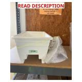 2ct Bumbo seat tables & 24in Deck Rail Planter