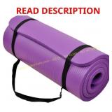 1 inch Yoga Mat Purple
