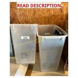 3-Drawer Storage & 2ct Pet Food Storage Lid Only