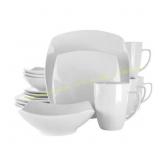 Elama Hayes 16-pc. Porcelain Dinnerware Set