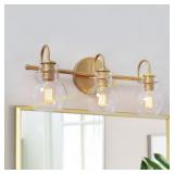 Robb Modern 3-Light Gold Vanity Light