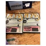 2ct Tiger Toes Dog Socks & Small Dog Jacket