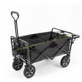 Collapsible Garden Utility Wagon with Table