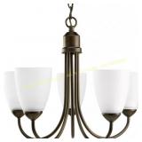Gather Collection 5-Light Antique Chandelier