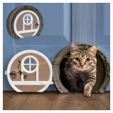 Gnome Cat Door for Interior Doors