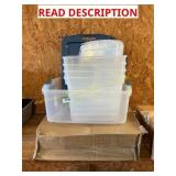 Plastic Containers - medium & large 5