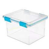 Gasket 32 Qt. Storage Box 4ct, & 4ct smaller conta