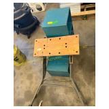 Wood shelf, work bench