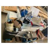Plastic totes, home goods