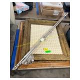 Picture frame, curtain rod