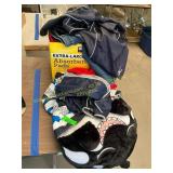 Assorted clothing and bags