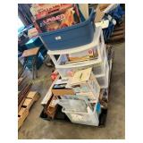 Grill, trash can, Organizers, home goods
