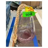 Hanging candle holder