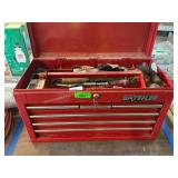 Tool box with tools