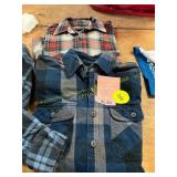 2ct M Work N Sport Flannel Shirts