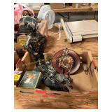 Suit of Armor Knickknacks, Trinket Box, Etc