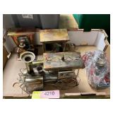 Tin Piano Man, Train, Car, Etc