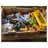School Bus and Assorted Toys