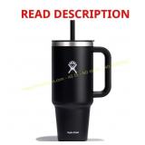 Hydro Flask 40oz Straw Tumbler - Black