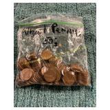 1950 Wheat Pennies