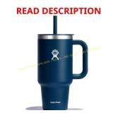 Hydro Flask 32oz Travel Straw Tumbler Indigo