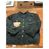 Chicos Size 2(12-14) Sateen Jacket