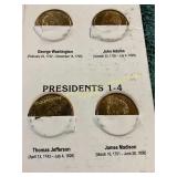 4ct Presidential Dollar Coins