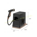 IRIS 49.21ft Hideaway Hose Reel 1/2" Black