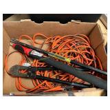 Extension Cord, Bolt Cutters, Crow Bar