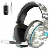 Gtheos 2.4GHz Wireless Gaming Headset (Camo)