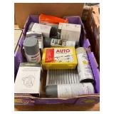 Auto First Aid Kit, Spray Cans, Etc