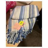 Max Studio Home Throw Blanket w/Fringe