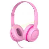 Kids Headphones with Safe 85dB Limiter, Pink