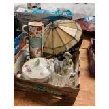 Mug Set, Lamp Shade, Pitcher, Etc