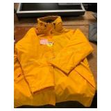 Lands End L (14/16) Women Fleece Rain Jacket