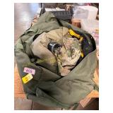 Duffle Bag, Fatigues, Etc