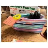 Makeup Bag + 2ct Eye Glass Cases