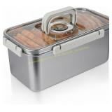 Gifhomfix Bread Box Stainless Steel Container