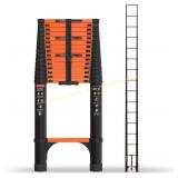 SINMEIRUN 20.3 FT Telescoping Ladder, Orange