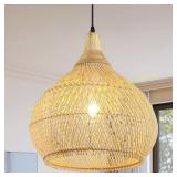 Rattan Pendant Lights, Farmhouse Chandeliers