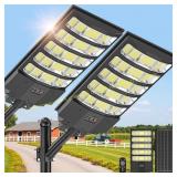 Solar Street Lights Waterproof Dusk to Dawn