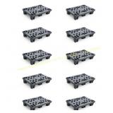 Plastic Floor Pallets, 11.8x19.7x3.9in