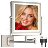 RUACQ Wall Mount Mirror with Lights, 1X/10X
