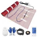 Electric Radiant Floor Heating 20 Sq.ft