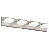 LED Vanity Light, 4-Light Brushed Nickel